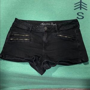 AE Super Stretch Black Shorts